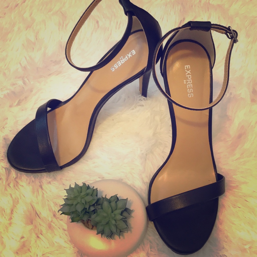 Express Heels. Worn once to a wedding!